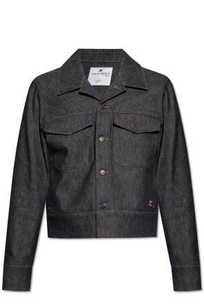 Tシャツ・カットソー VERSACE SS25 Black wool jacket (10188671A08771 1B000) Versace Wool jacket with pockets | Men's Clothing | Vitkac